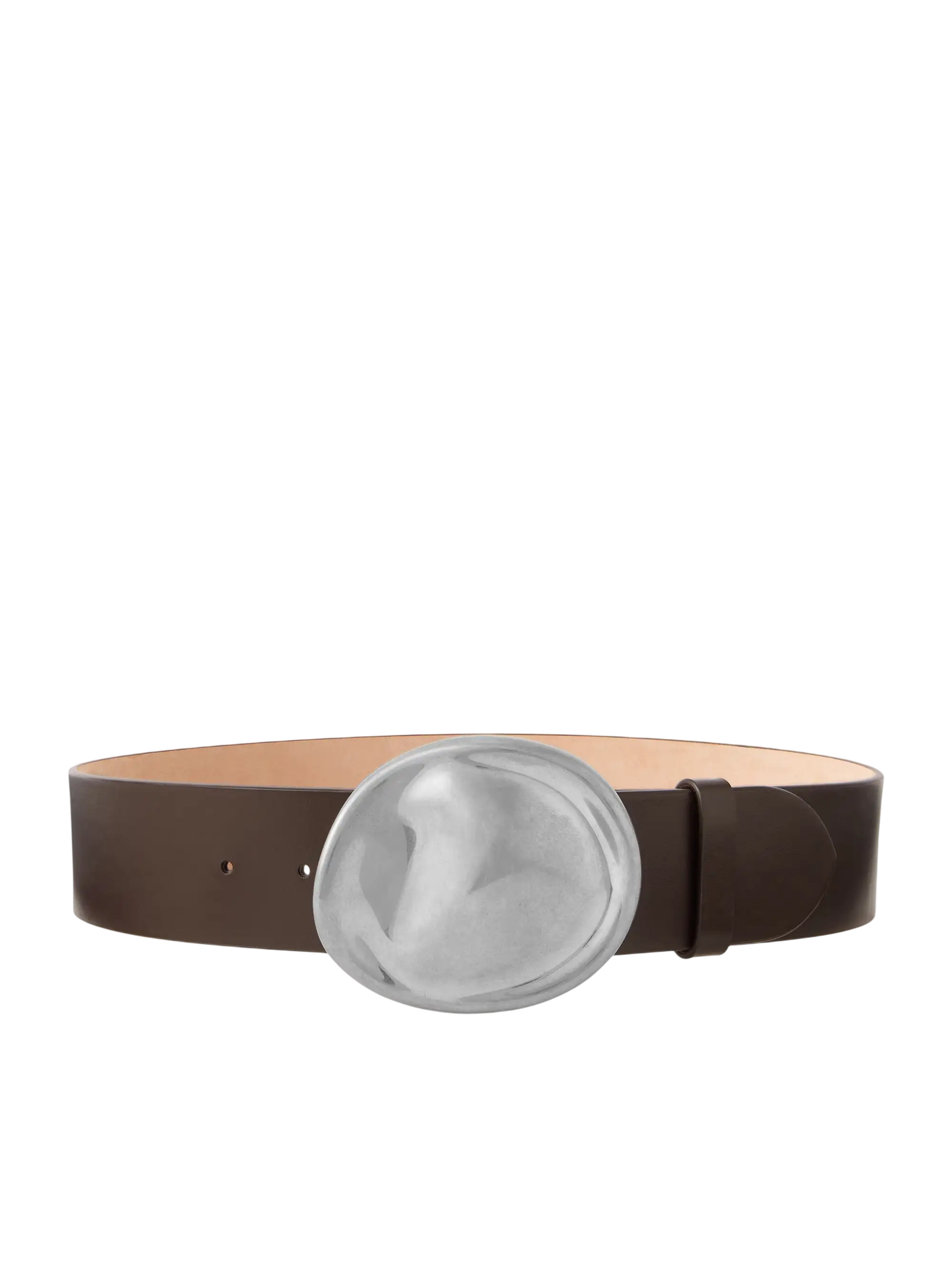 KHAITE Keefe leather belt