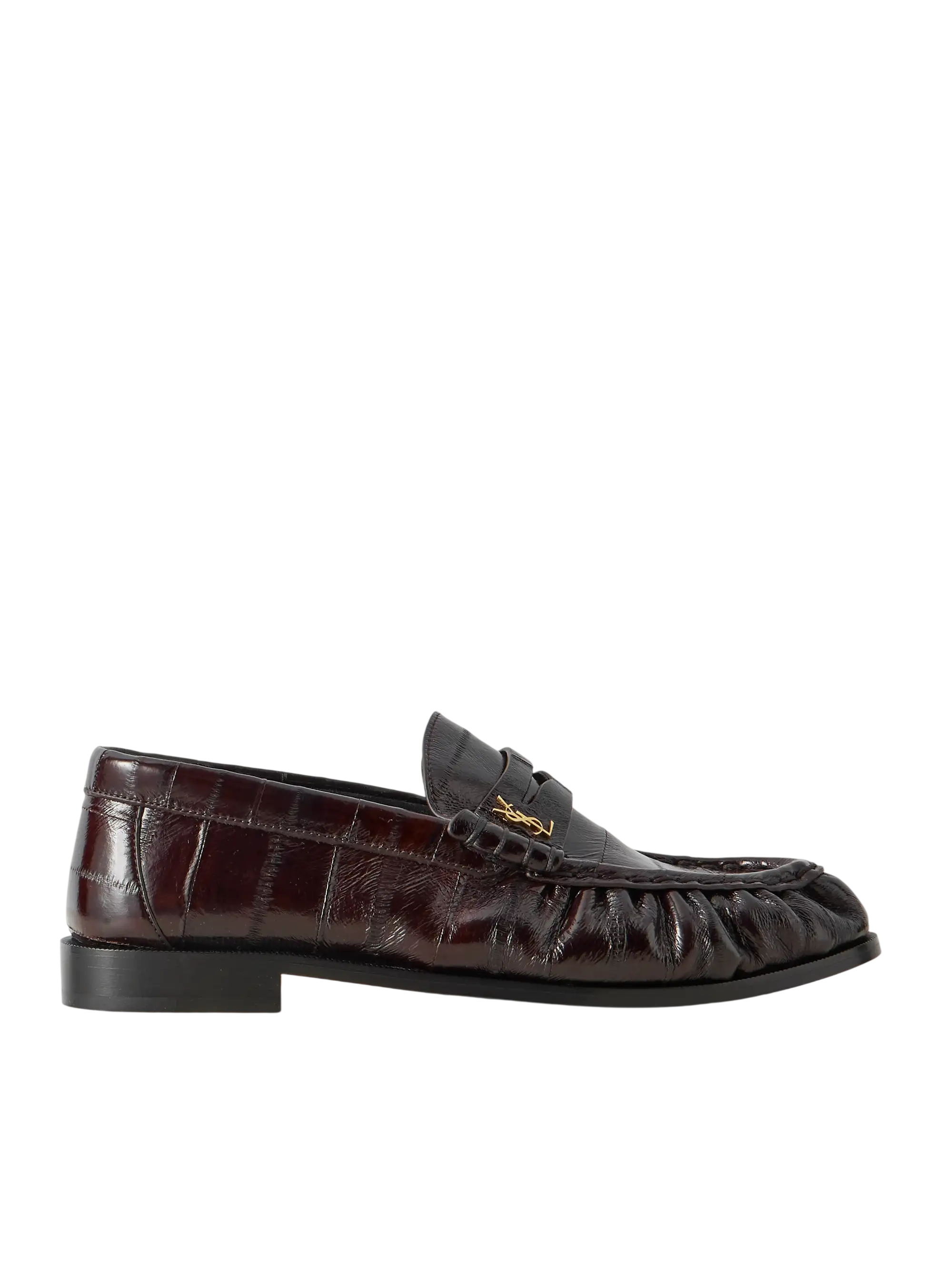 SAINT LAURENT Le Loafer eel loafers