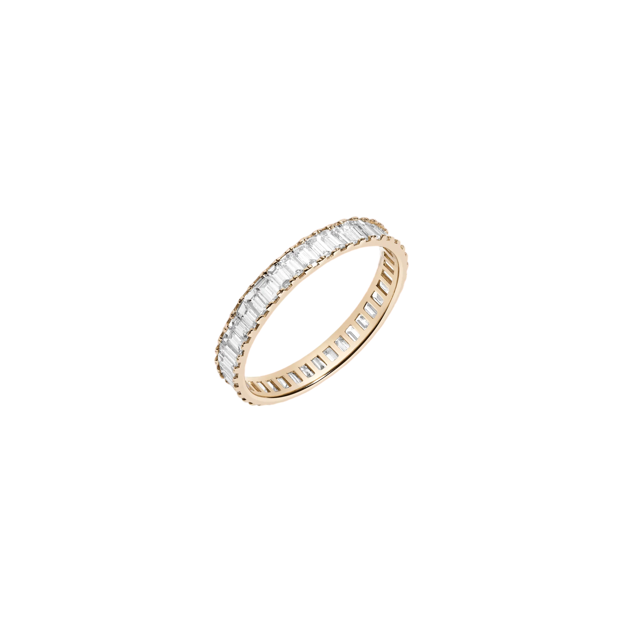 Bold Diamond Baguette Ring