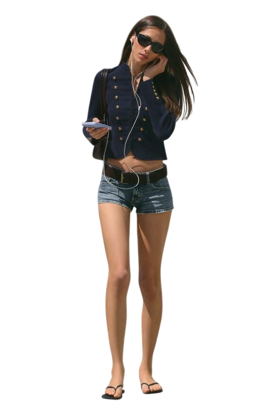 Cardigan With Buttons
