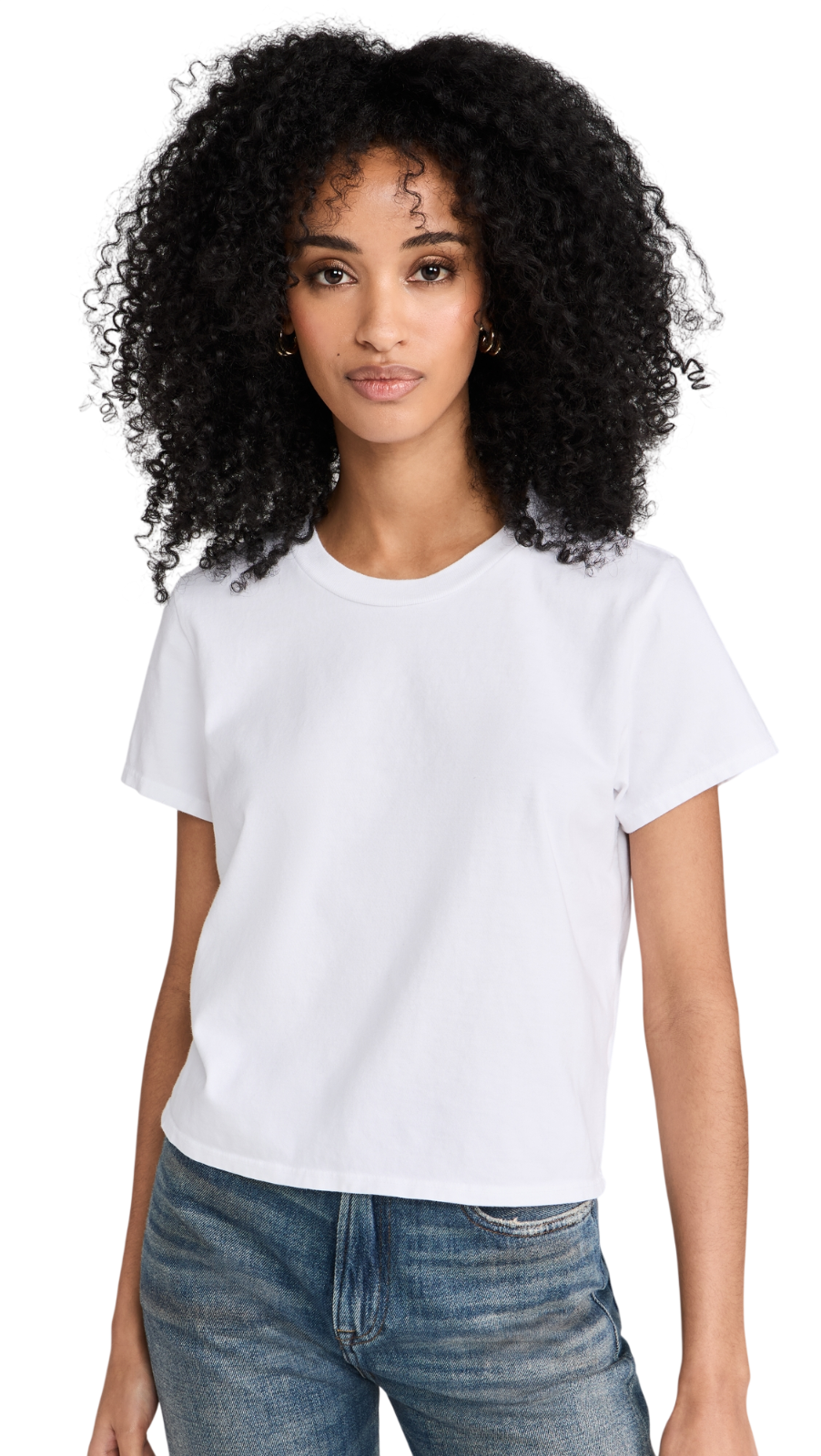 perfectwhitetee Springsteen Supima Cotton Baby Tee