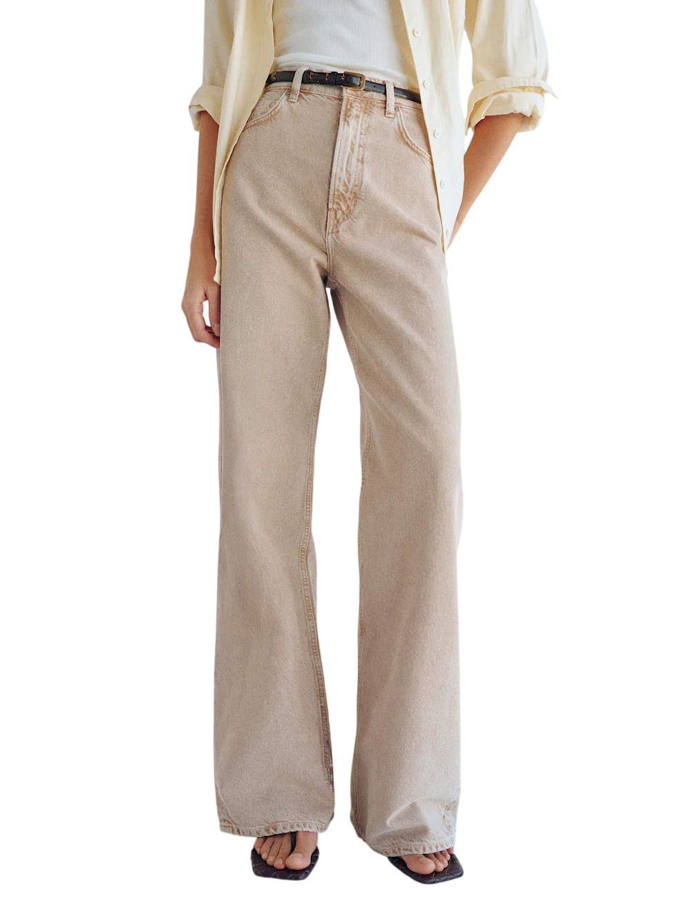 Cary High Rise Slouchy Wide Leg Jeans