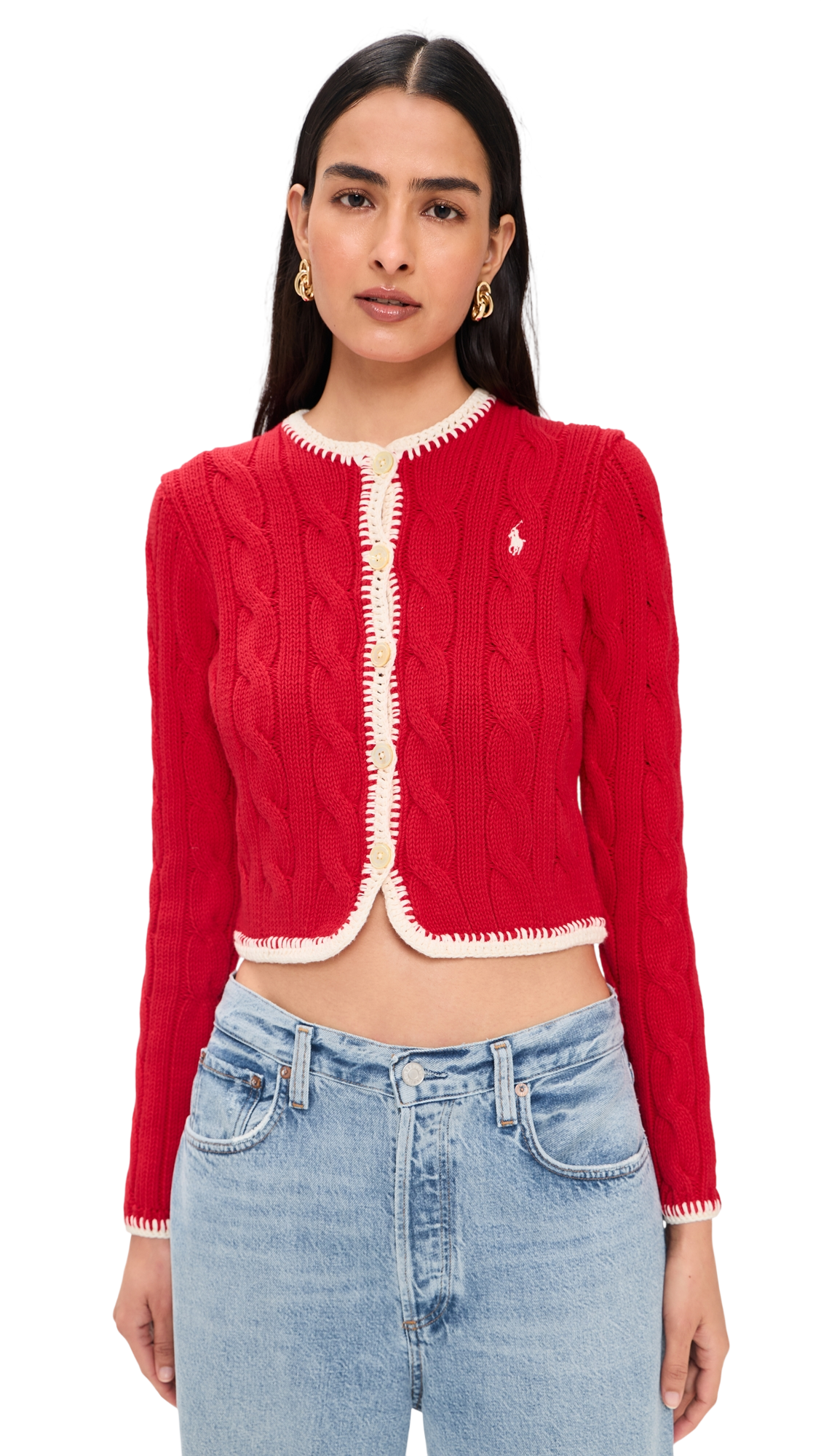 Polo Ralph Lauren Cable Knit Cardigan