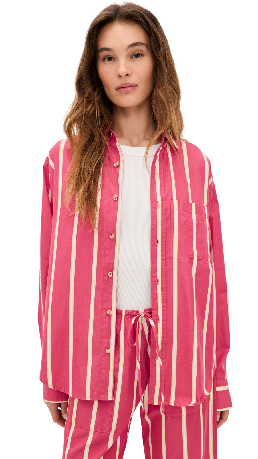 DONNI. The Pop Stripe Shirt