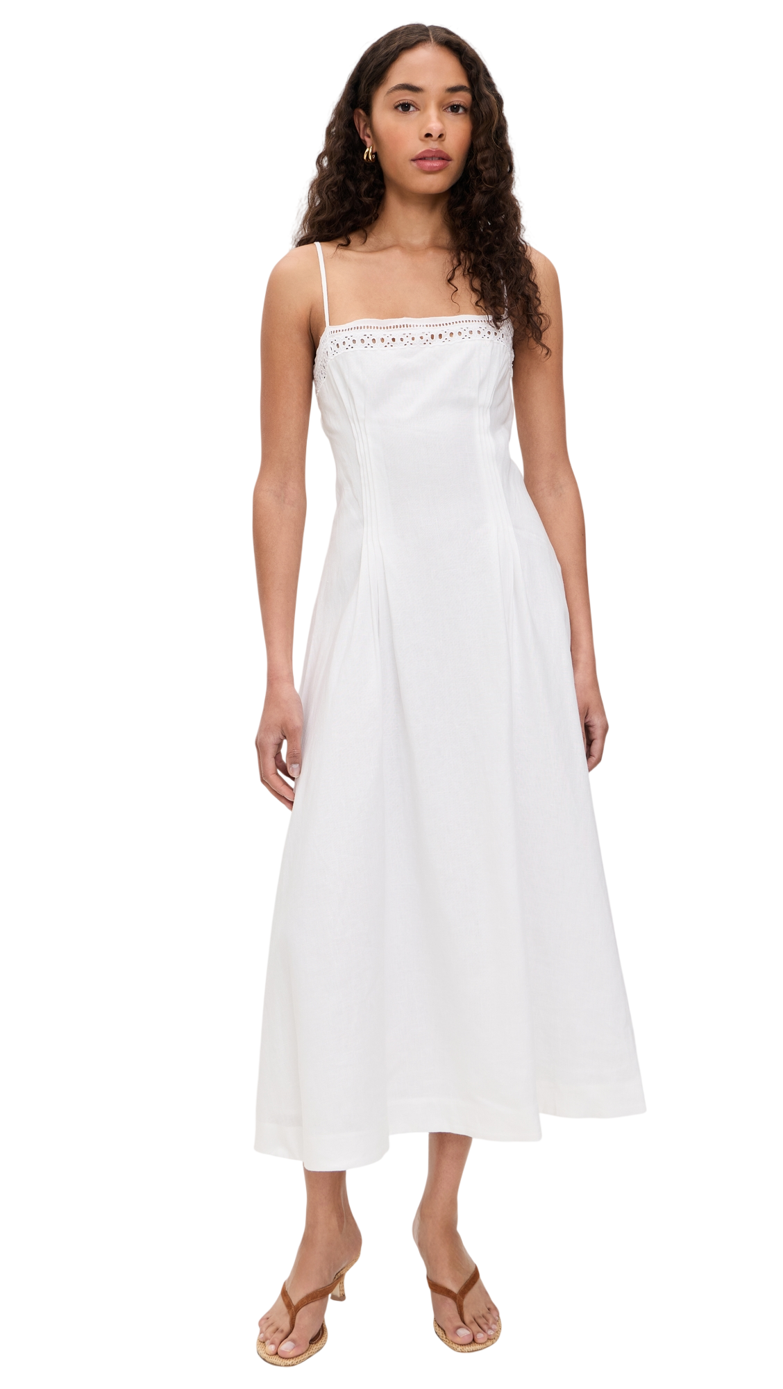 Reformation Pomona Linen Dress
