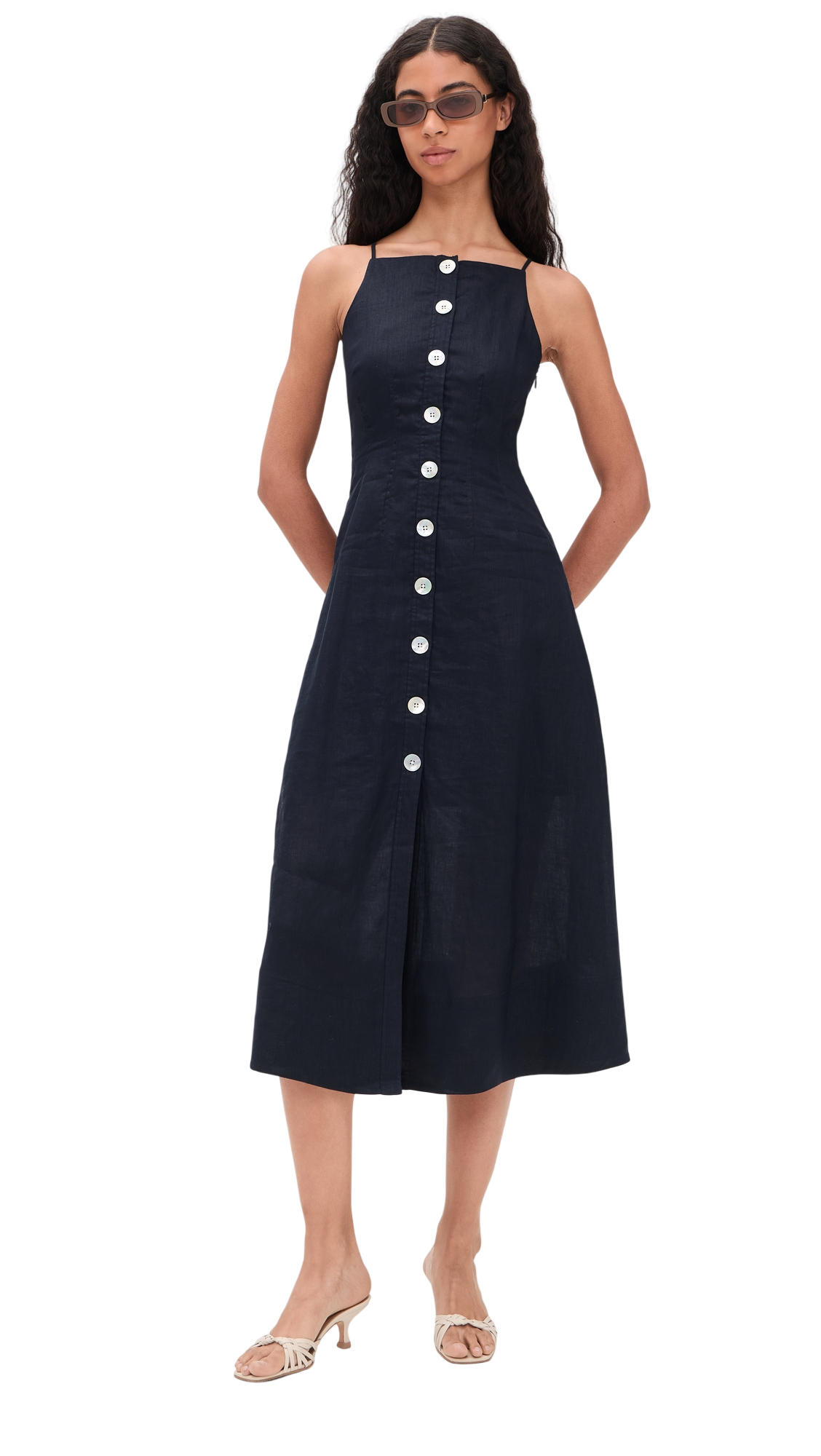 Veronica Beard Georges Linen Dress