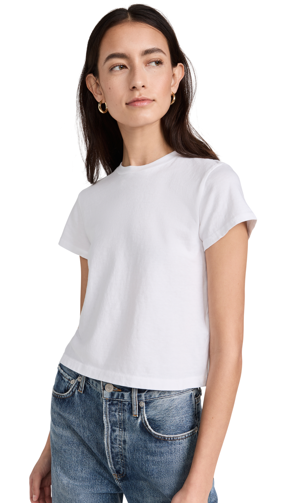 AGOLDE Adine Shrunken Tee