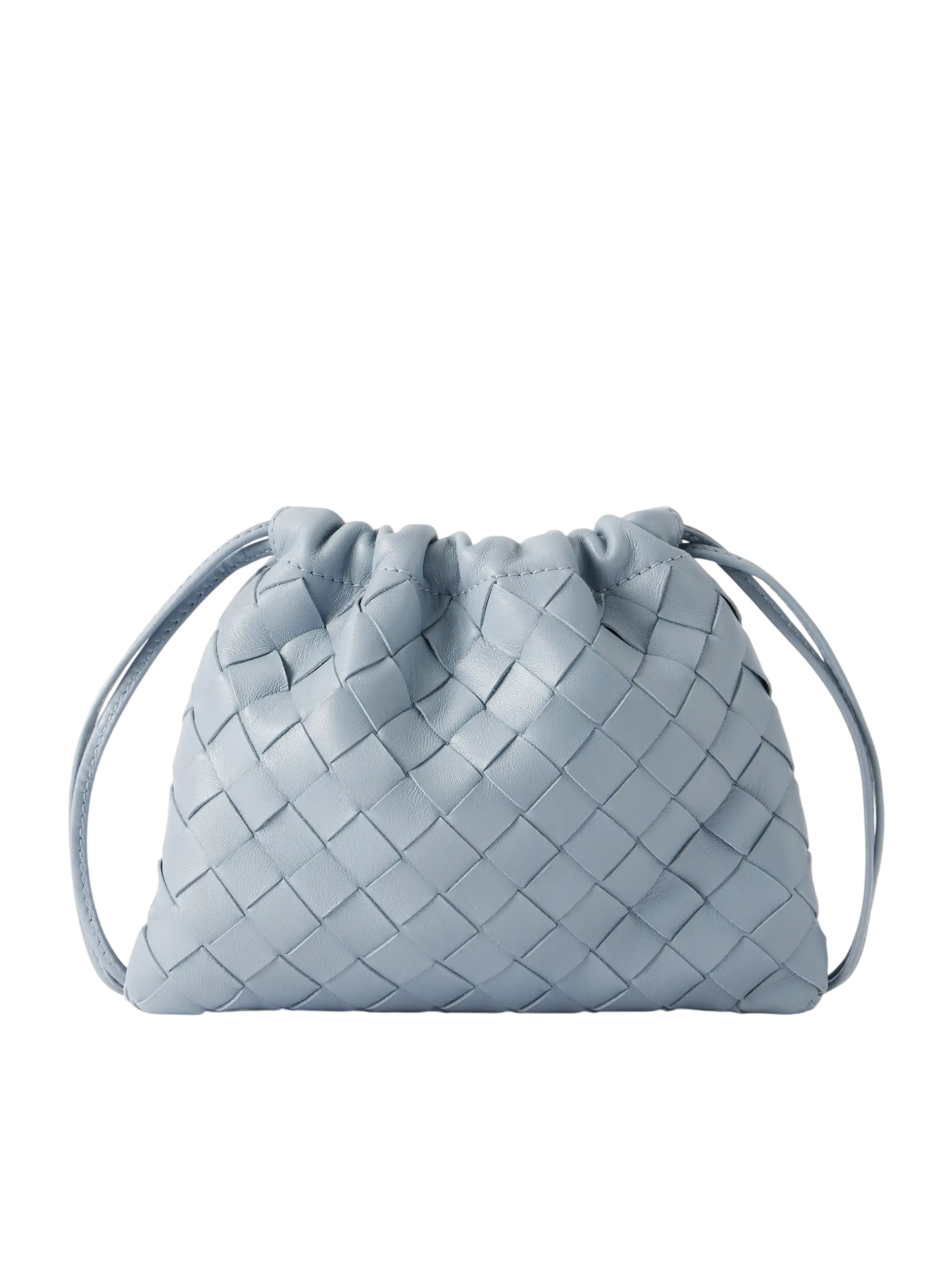 BOTTEGA VENETA Dustbag Intrecciato leather pouch