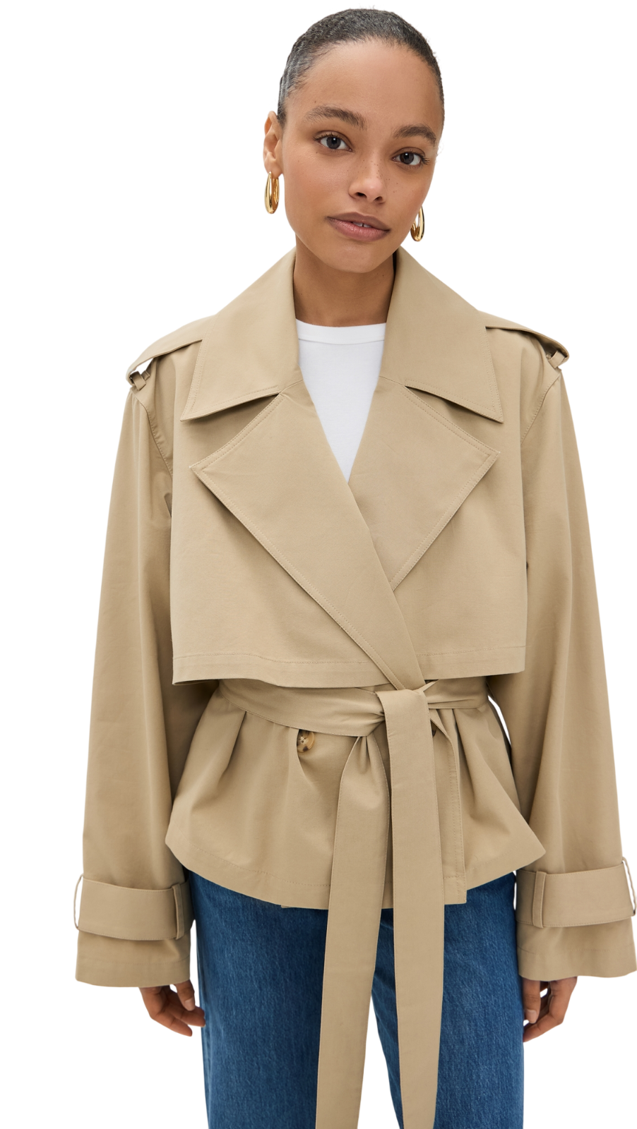 Joe's Jeans The Liz Cropped Trench Coat